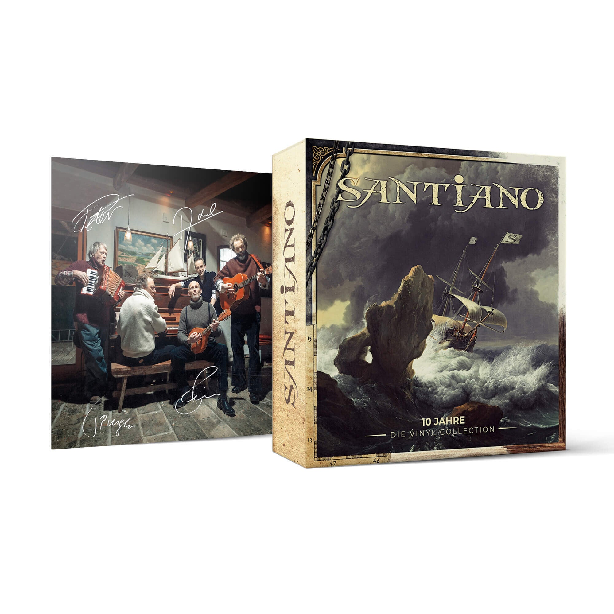 Santiano 10 Jahre Santiano - Die Vinyl Collection Exklusive Limitierte 15LP Box 166518